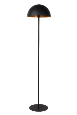 Lucide Siemon - staanlamp - Ø35 x 160 cm - zwart