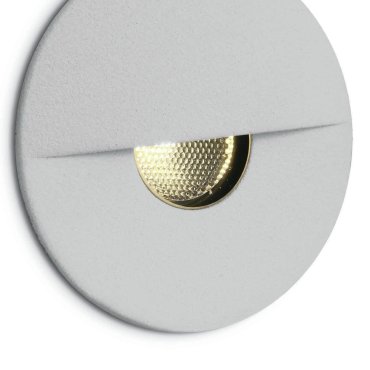 ONE Light Indoor/Outdoor Decorative Wall Recessed - inbouw wandverlichting - Ø 4,2 x 3,7 cm - 1W dimbare LED incl. - IP65 - wit
