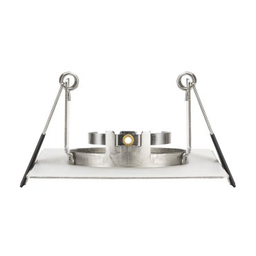 Integral LED London - inbouwspot  - 85 x 85 mm, Ø 70 mm inbouwmaat -  IP65 - satijn nikkel