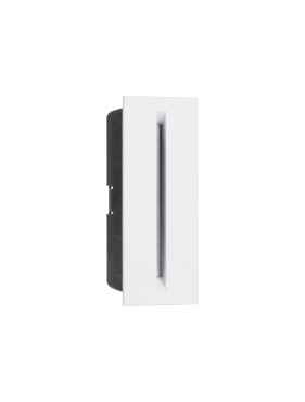 Nova Luce Aizen - inbouw wandverlichting - 5 x 13,5 x 6,5 cm - 3W LED incl. - IP65 - zandwit