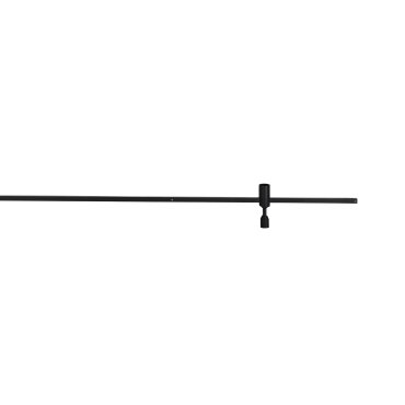 Nova Luce Magna - magnetische wandstructuur - 150 x 1,5 x 12 cm - zandzwart