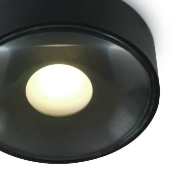 ONE Light Indoor/Outdoor Light Points - buiten plafondverlichting - Ø 10,7 x 3,7 cm - 6W dimbare LED incl. - IP65 - zwart