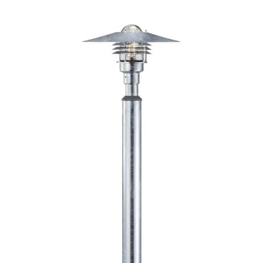 Nordlux Vejers - tuinpaal - Ø 39 x 215 cm - IP54 - gegalvaniseerd staal