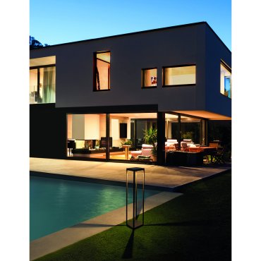 Nova Luce Surf - tuinpaal - 80 cm - 10W LED incl. - IP65 - antraciet