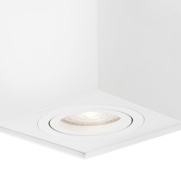 Nova Luce Rende - opbouwspot - 8 x 8 x 9 cm - wit