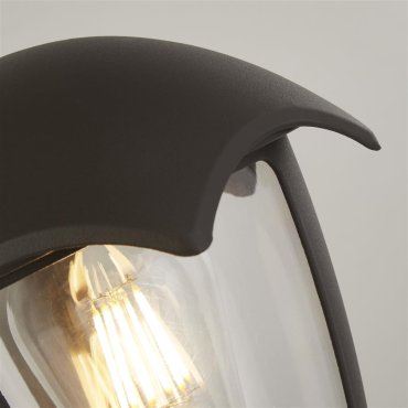 Searchlight Bluebell - tuinpaal - Ø 17,5 x 30 cm - IP44 - antraciet