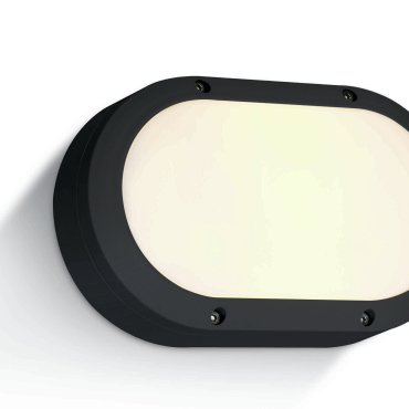 ONE Light Classic Outdoor Range - buiten wandverlichting - 21,5 x 6 x 13,2 cm - 10W LED incl. - IP54 - zwart