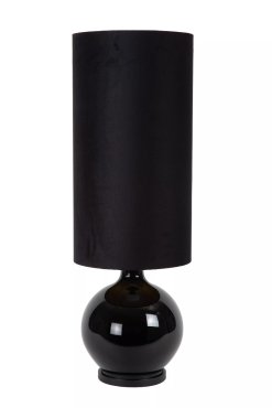 Lucide Esterad - vloerlamp - Ø 34 x 100 cm - zwart
