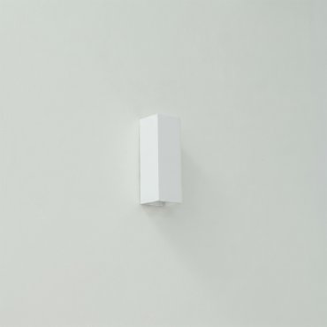 Artdelight Vegas - wandlamp - 5 x 5 x 15 cm - 2 x 1,5W LED incl. - IP65 - wit
