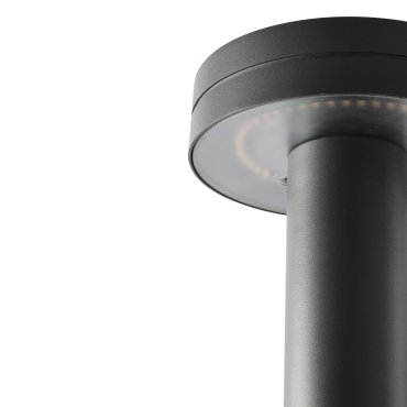 Faro Espot - tuinpaal - Ø 16 x 35 cm - 9W LED incl. - IP65 - donkergrijs