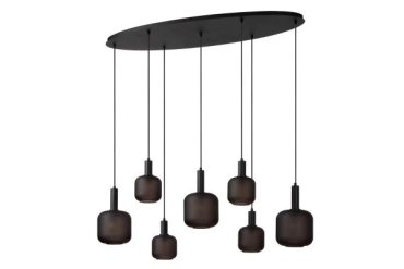 Lucide Eloise - hanglamp - 135 x 40 x 150 cm- zwart
