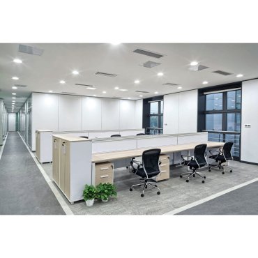 ONE Light UGR19 Office Range - inbouwspot - Ø 220 mm, Ø 205 mm inbouwmaat - 30W LED incl. - IP44 - wit - witte lichtkleur