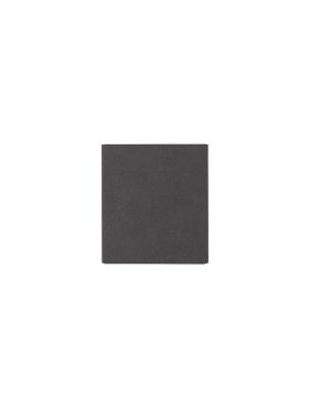 Nova Luce Zaro - buiten wandverlichting - 9 x 10,2 x 5,5 cm - 10W LED incl. - IP65 - donker antraciet