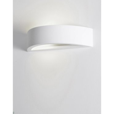 Nova Luce Sandro - wandverlichting - 30 x 10 x 7,5 cm - wit gips