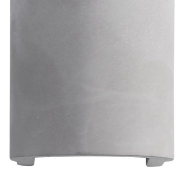 Nova Luce Cadmo - buiten wandverlichting - 10,9 x 9,4 x 12 cm - 6W LED incl. - IP65 - grijs beton