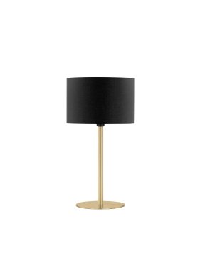 Nova Luce Sibnia - tafellamp - Ø 30 x 57,8 cm - messing goud en zwart