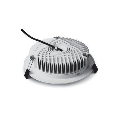 ONE Light Bathroom Downlights - inbouwspot - Ø 228 mm, Ø 210 mm inbouwmaat - 25W LED incl. - IP54 - wit - witte lichtkleur