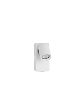 Nova Luce Cosmina - wandlamp - 11 x 16 x 3 cm - 10W LED incl. - zandwit