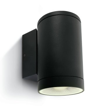 ONE Light PAR30 Outdoor -  buiten wandverlichting - 10,8 x 17,5 cm - IP65 - zwart