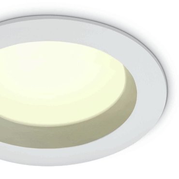 ONE Light Bathroom Downlights - inbouwspot - Ø 170 mm, Ø 140 mm inbouwmaat - 18W LED incl. - IP54 - wit - witte lichtkleur