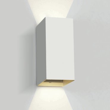 ONE Light Outdoor Wall Dark Lights - buiten wandverlichting - 9 x 6,8 x 16,6 cm - 2 x 3W LED incl. - IP54 - wit