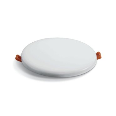 ONE Light Frameless Range - inbouw plafondverlichting - Ø 15,5 x 2,2 cm - 15W LED incl. - IP65 - wit - warm witte lichtkleur