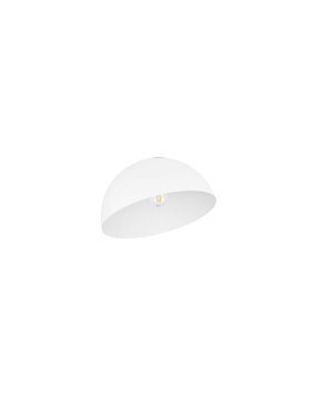 Nova Luce Onia - plafondlamp - Ø 40 x 25 cm - zandwit