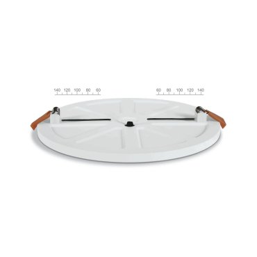 ONE Light Floating Panels Range - inbouw plafondverlichting - Ø 16 x 2,4 cm - 14W LED incl. - wit - warm witte lichtkleur