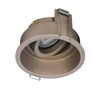 Artdelight Rex - inbouwspot - Ø 92 mm, Ø 86 mm inbouwmaat - champagne