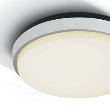ONE Light Outdoor Slim LED - buiten plafondverlichting - Ø 23,8 x 4,6 cm - 20W LED incl. - IP54 - wit