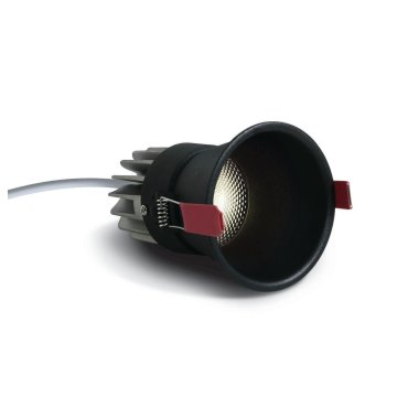 ONE Light Dark Light Pro Range - inbouwspot - Ø 75 mm, Ø 68 mm inbouwmaat - 10W LED incl. - zwart