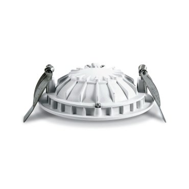 ONE Light Dark Light Dome Reflector - inbouwspot - Ø 105 mm, Ø 94 mm inbouwmaat - 8W LED incl. - wit -  warm witte lichtkleur
