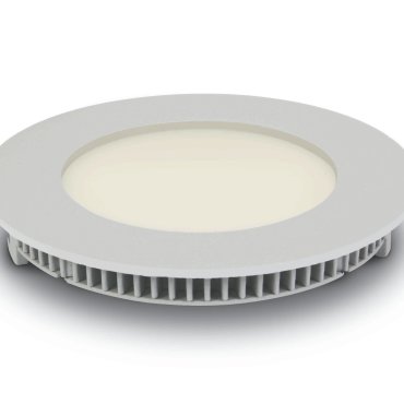 ONE Light Round Recessed Panels - inbouwspot - Ø 120 mm, Ø 108 mm inbouwmaat - 8W LED incl. - IP40 - wit - witte lichtkleur