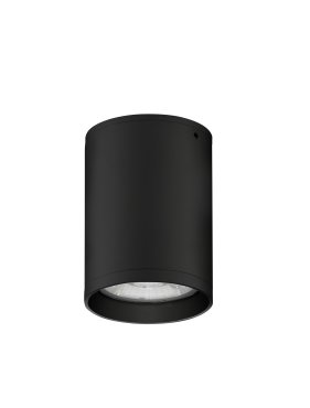 Nova Luce Dara - buiten plafondverlichting - Ø 8 x 11 cm - 9W LED incl. - IP54 - donker antraciet
