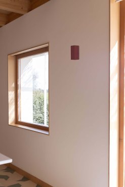 Faro Lune II L - wandlamp - 8 x 15,5 x 6,5 cm - terracotta
