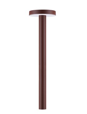 Nova Luce Mood - tuinpaal - Ø 11 x 40 cm - 5W LED incl. - IP65 - corten