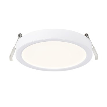 Nordlux Sóller 17 - plafondlamp - Ø 17,9 x 2,5 cm - 9,5W dimbare LED incl. -  IP44 - wit
