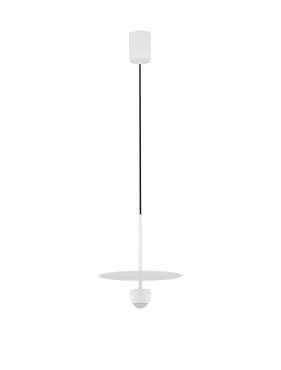 Nova Luce Edem - hanglamp - Ø 30 x 217 cm - 8W LED incl. - zandwit