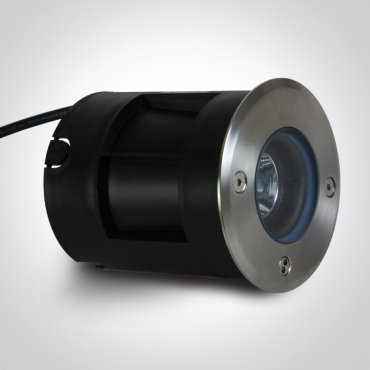 ONE Light Inground Tiltable Range - grondspot voor buiten - Ø 100 mm, Ø 90 mm inbouwmaat - 3W LED incl. - IP67 - roestvrij staal