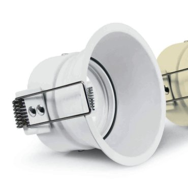 ONE Light Semi Trimless Dark Light Range - inbouwspot - Ø 82 mm, Ø 75 mm inbouwmaat - wit