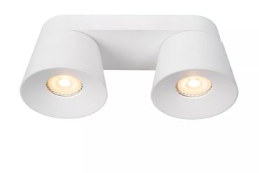 Lucide Trigono - opbouwspot 2L - 22,5 x 10,5 x 9,8 cm- wit