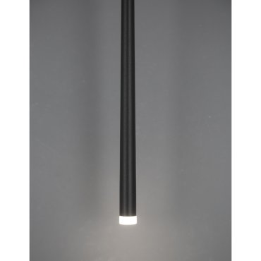 Nova Luce Giono - hanglamp - Ø 8 x 230 cm - 3W LED incl. - zand zwart