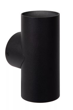 Lucide Bondi - wandlamp - 10,5 x 8 x 15,4 cm - zwart