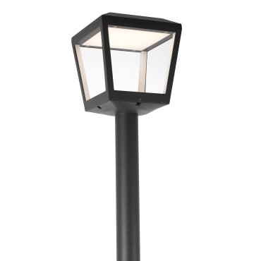 Faro Plaza – lantaarnpaal - Ø 24 x 219 cm - 24W LED incl. - IP54 - donkergrijs