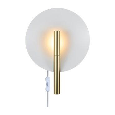 Design For The People Furiko - wandlamp - 31,6 x 42,3 cm - geborsteld messing