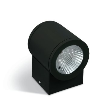 ONE Light Outdoor Wall Cylinders - buiten wandverlichting - 8 x 10,6 x 9 cm - 6W LED incl. - IP54 - zwart