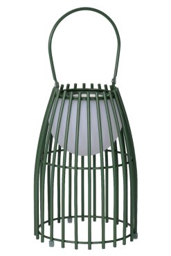 Lucide Fjara - oplaadbare buiten tafellamp - 17 x 17,5 x 25 cm - 0,3W LED incl. - IP44 - groen