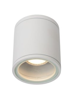 Lucide Aven - opbouwspot - Ø 9 x 10 cm - IP65 - wit