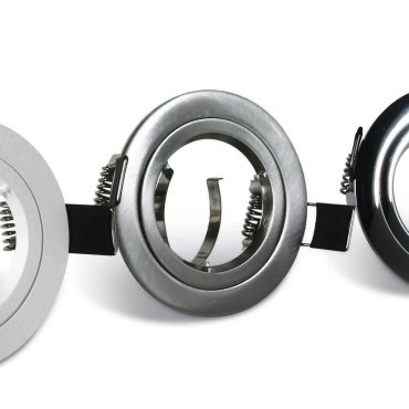 ONE Light - inbouwspot - Ø 79 mm, Ø 70 mm inbouwmaat - geborsteld chroom