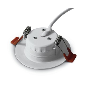 ONE Light - inbouwspot - Ø 90 mm, Ø 68 mm inbouwmaat - 3W LED incl. - wit - witte lichtkleur